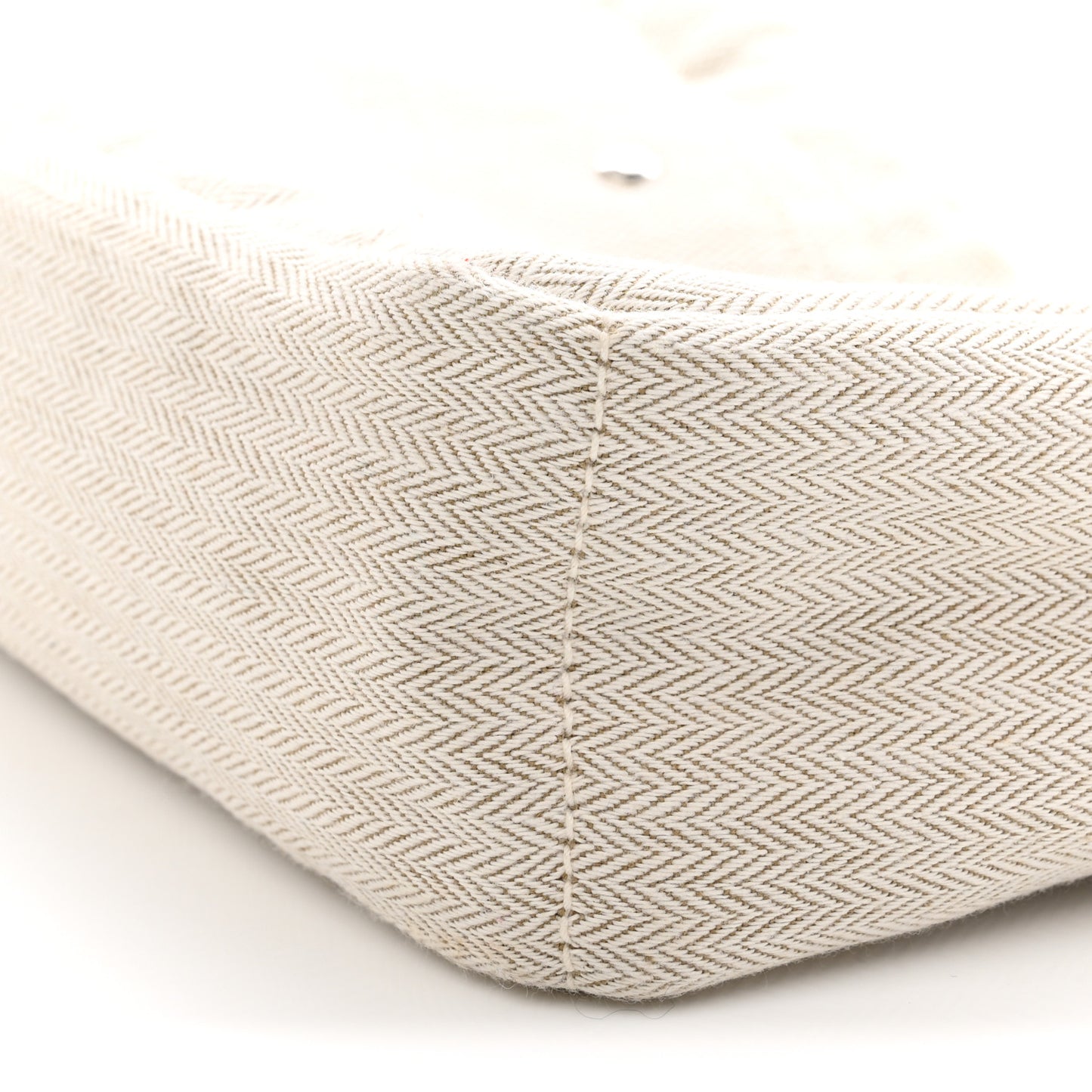 Canvas Barenia Fourbi 25 MM Pouch Naturel Fauve