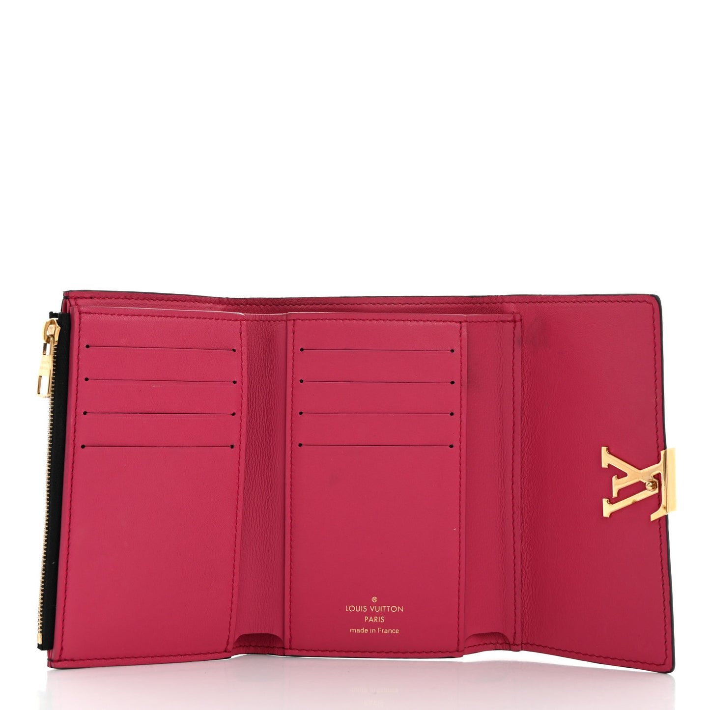 Taurillon Capucines Compact Wallet Black