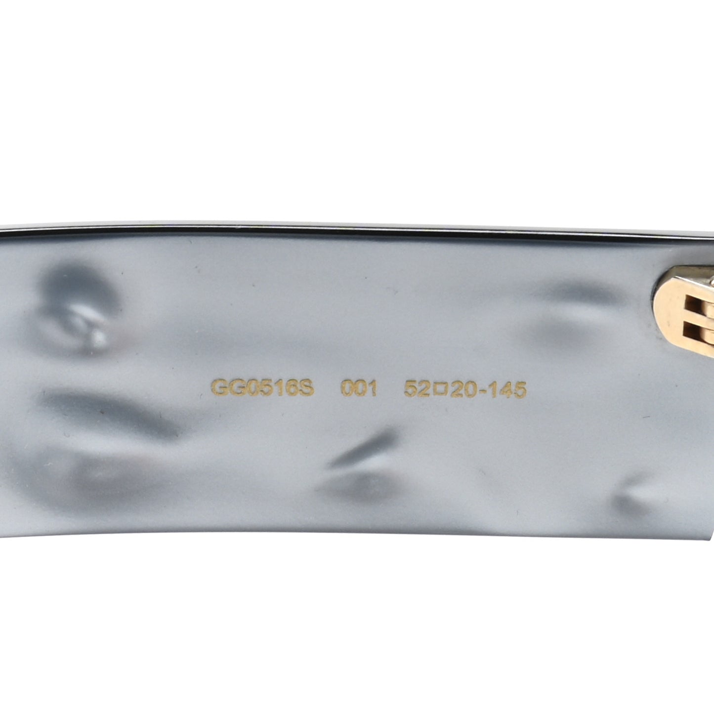 Acetate Rectangular Sunglasses GG0516S Black