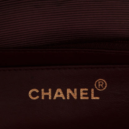 Chanel Lambskin Vertical Quilt Jumbo Flap Black 6 of 8