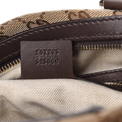 Gucci Monogram Medium Joy Boston Dark Brown 9 of 17