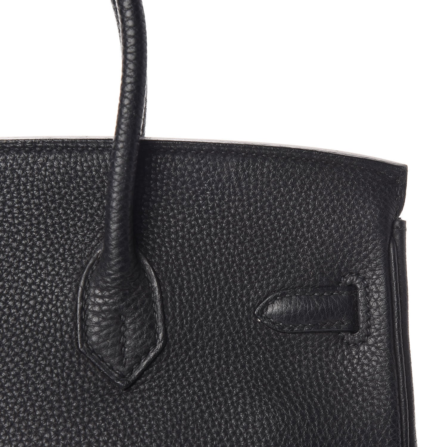Hermes Togo Birkin 25 Black 12 of 38