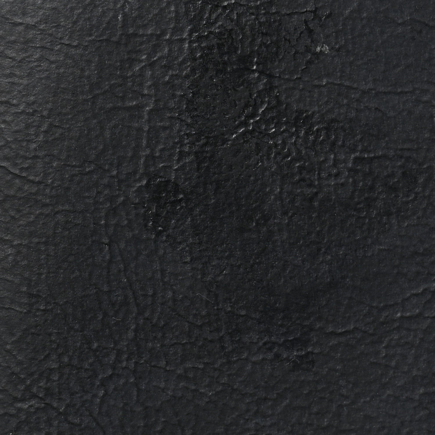 Balenciaga Matte Goatskin Rubber Covered Classic Hardware Continental Zip Around Wallet Black 9 of 10
