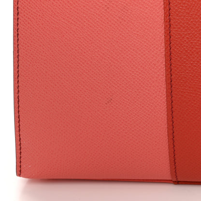 Hermes Epsom Kelly Flag Sellier 35 Corail Flamingo Pink 13 of 13