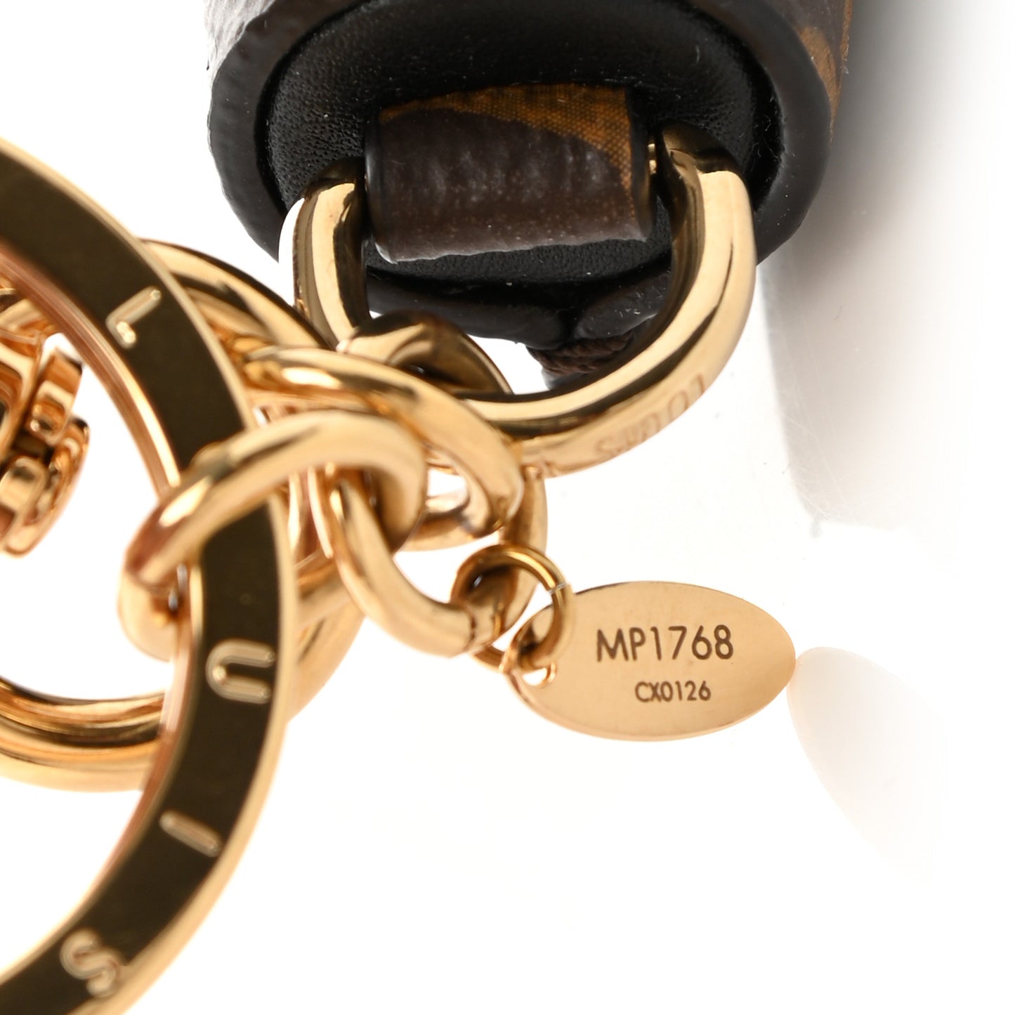 Monogram Tassel Bag Charm