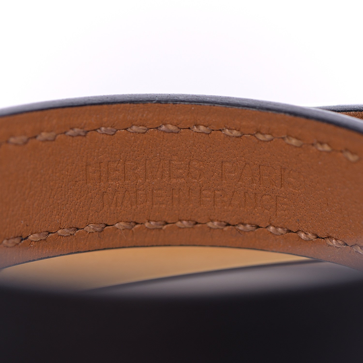 Hermes Swift Rivale Double Tour Bracelet S Black 5 of 6