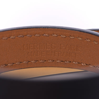 Hermes Swift Rivale Double Tour Bracelet S Black 5 of 6
