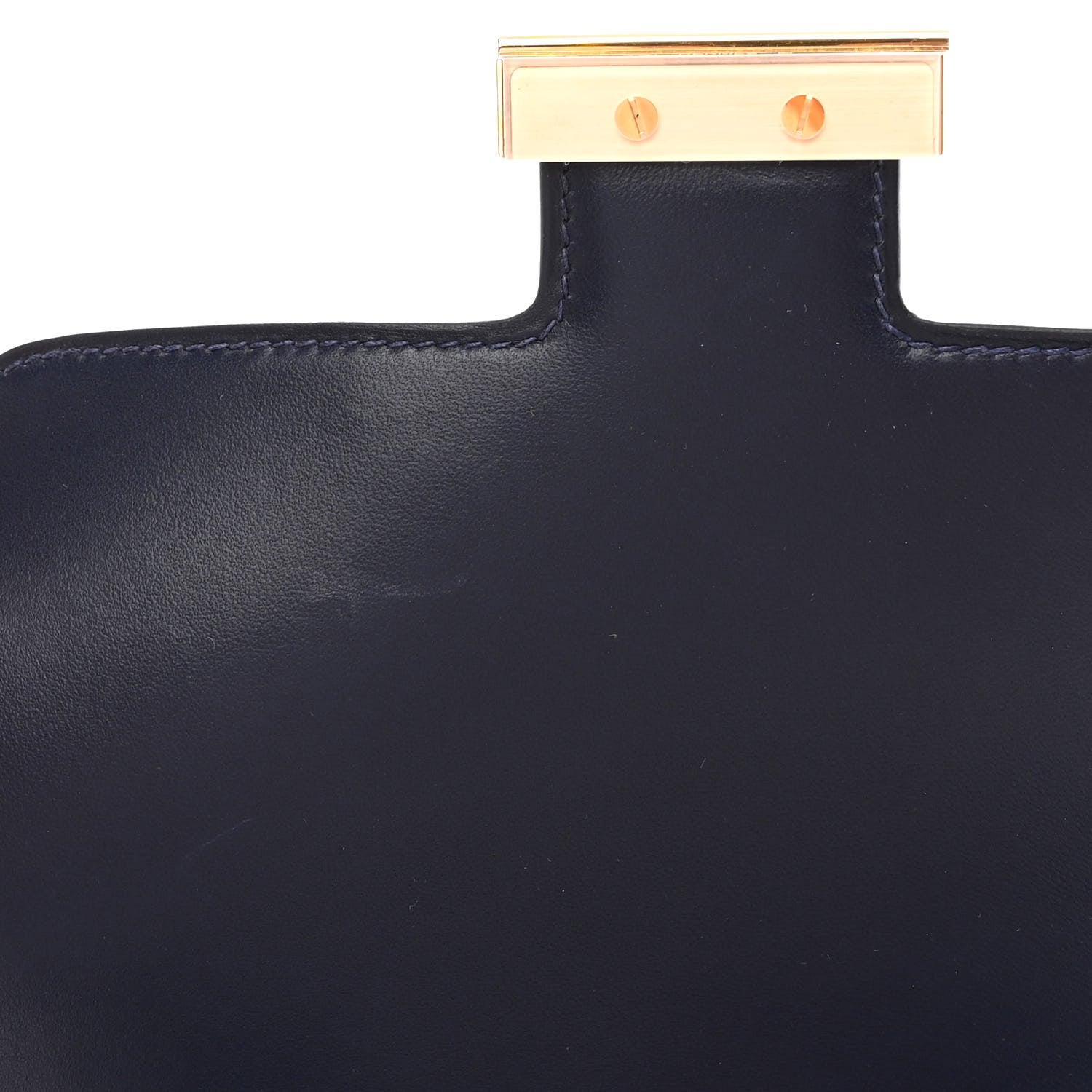 Hermes Ostrich Constance 24 Bleu De Malte 11 of 12