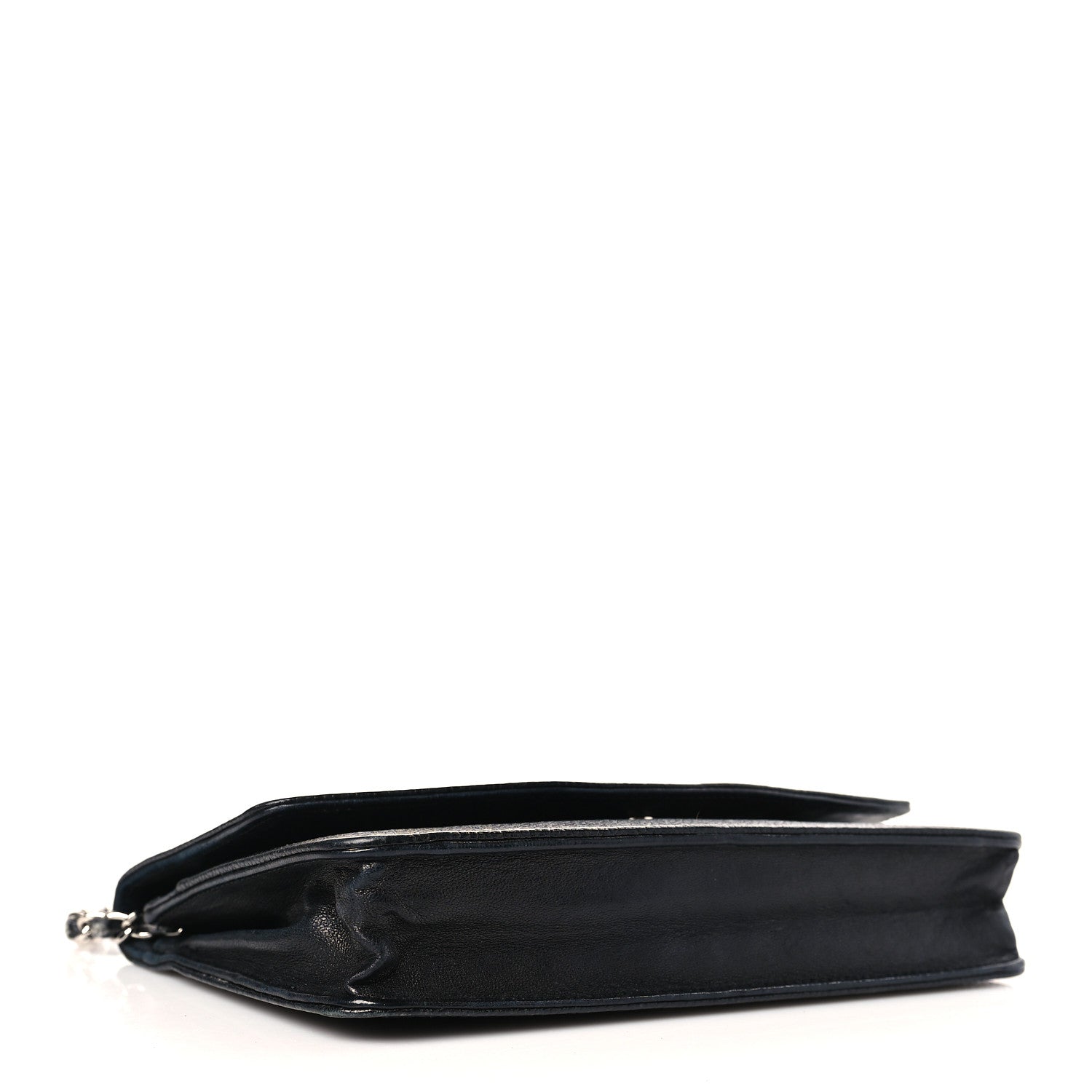 Chanel Caviar Timeless CC Wallet on Chain WOC Black 4 of 13