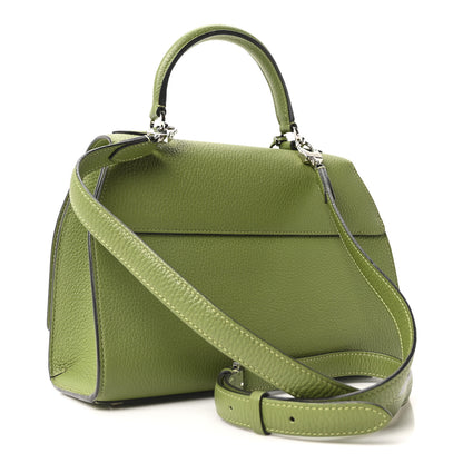 Moynat Taurillon Blush Rejane PM Green 3 of 9