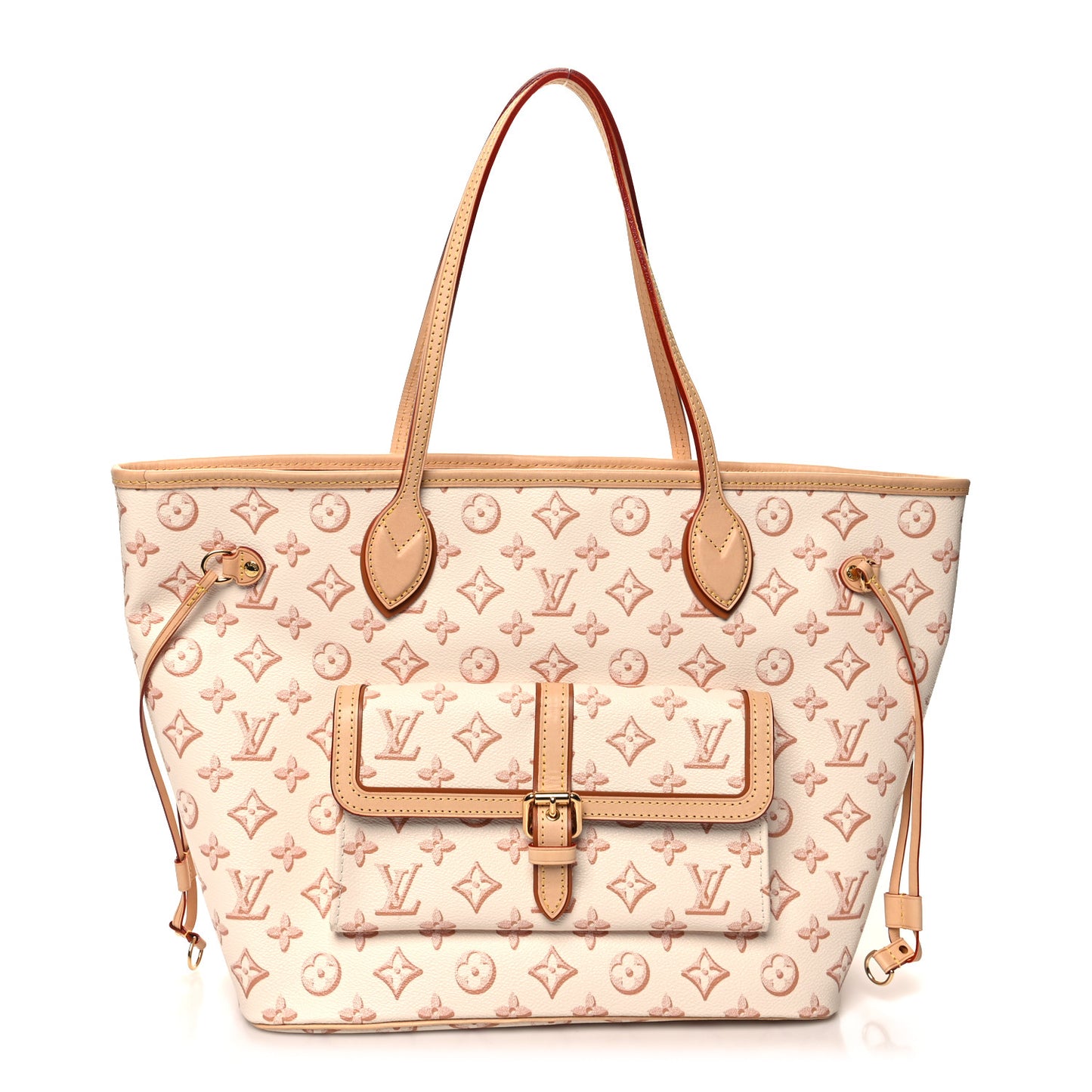 Monogram Fall For You Neverfull MM Beige Clair
