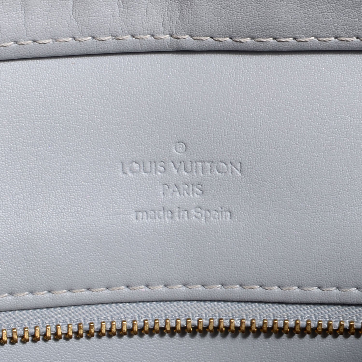 Louis Vuitton Vernis Houston Silver 5 of 6