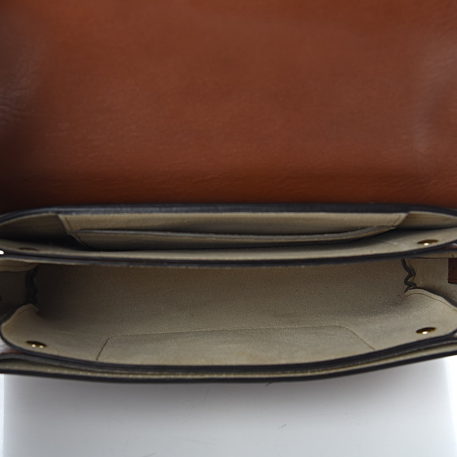 Chloe Suede Calfskin Small Faye Shoulder Bag Tobacco 5 of 11