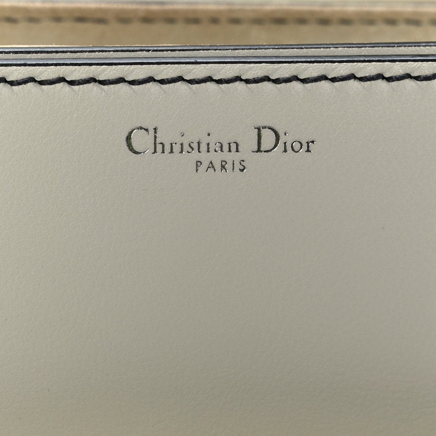 Smooth Calfskin Dio(r)evolution Flap Bag Off White