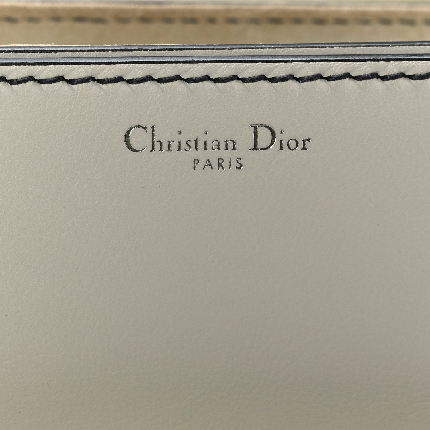 Christian Dior Smooth Calfskin Dio(r)evolution Flap Bag Off White 7 of 9