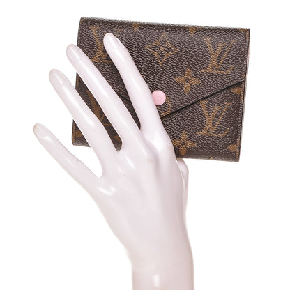 Louis Vuitton Monogram Victorine Wallet Rose Ballerine 2 of 6