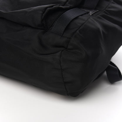 Prada Tessuto Nylon Vela Small Double Buckle Backpack Black 8 of 10