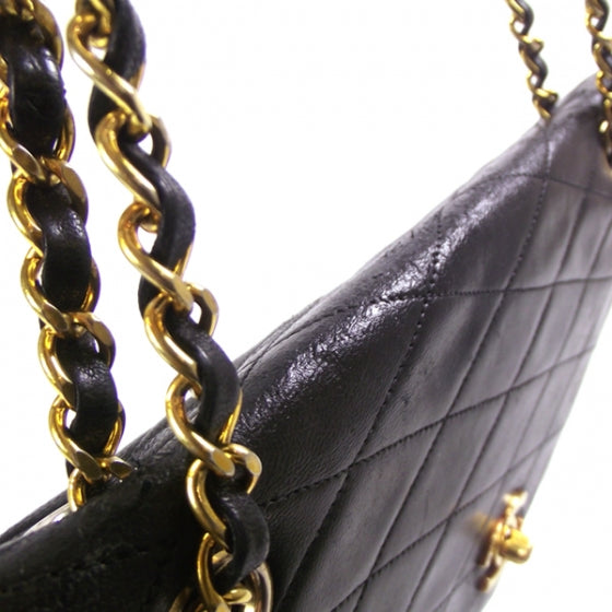 Vintage Lambskin Envelope Flap Bag
