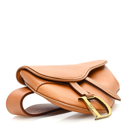 Christian Dior Calfskin Saddle Belt Bag Tan 4 of 10