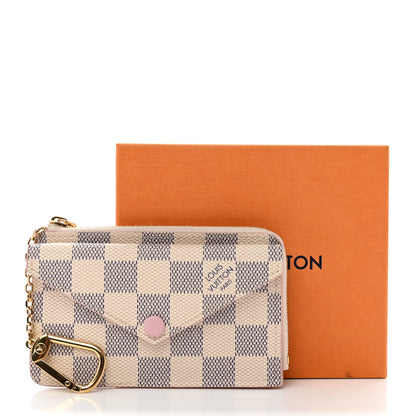 Louis Vuitton Damier Azur Recto Verso Card Holder Rose Ballerine 7 of 7