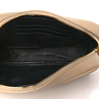 Saint Laurent Grain De Poudre Matelasse Monogram Mini Lou Camera Bag New Powder 5 of 12