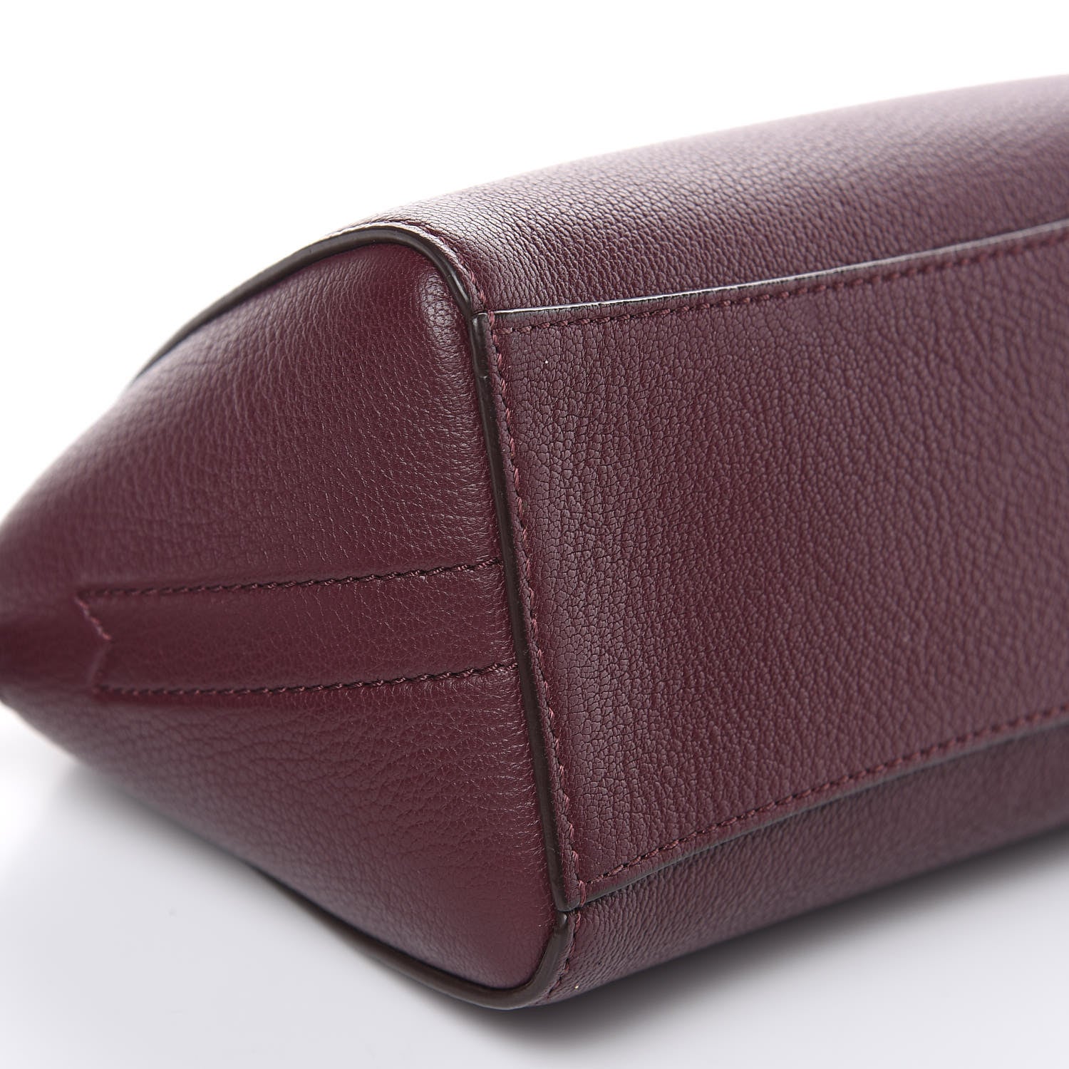 Givenchy Sugar Goatskin Small Antigona Beauty Wristlet Oxblood 10 of 11