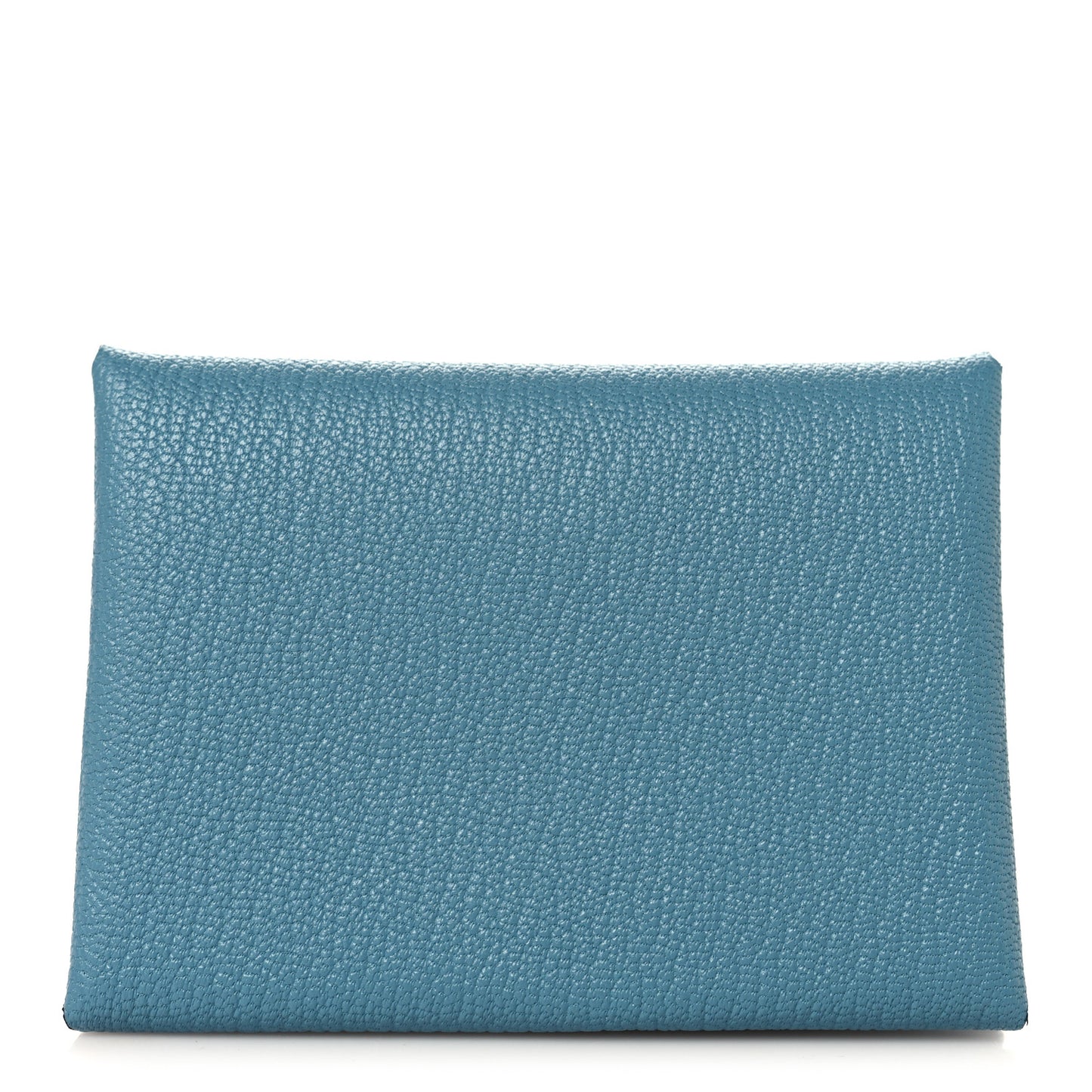 Chevre Mysore Duo Calvi Card Case New Blue Jean