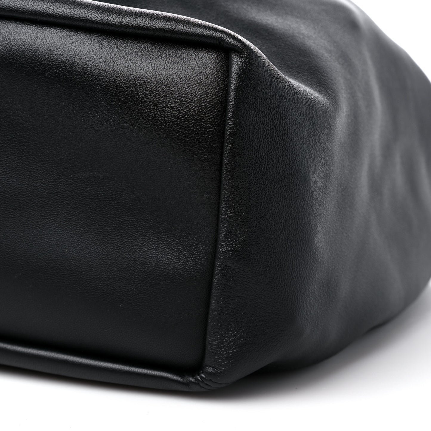 Nappa Small Squeeze Bag Black