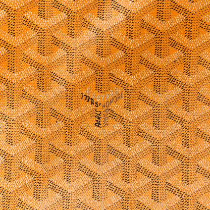 Goyard Goyardine Senat Pochette MM Yellow 19 of 20