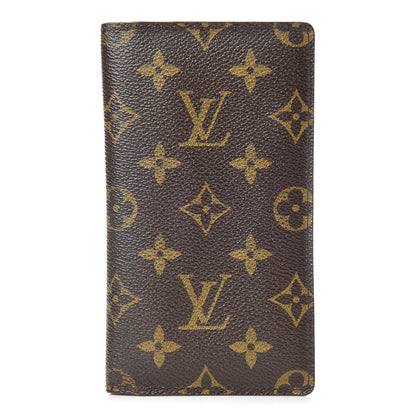 Louis Vuitton Monogram Checkbook Holder Case Wallet 1 of 11