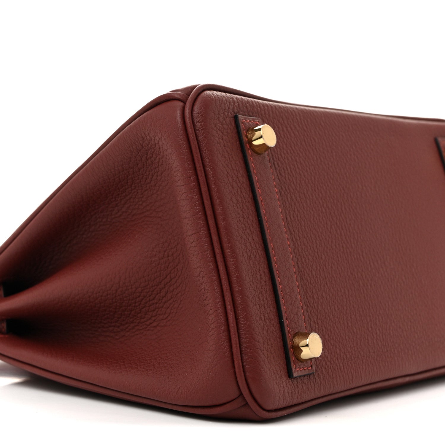 Hermes Togo Birkin 25 Rouge H 8 of 10