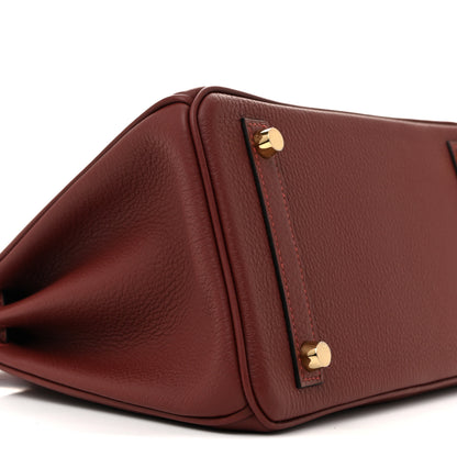 Hermes Togo Birkin 25 Rouge H 8 of 10