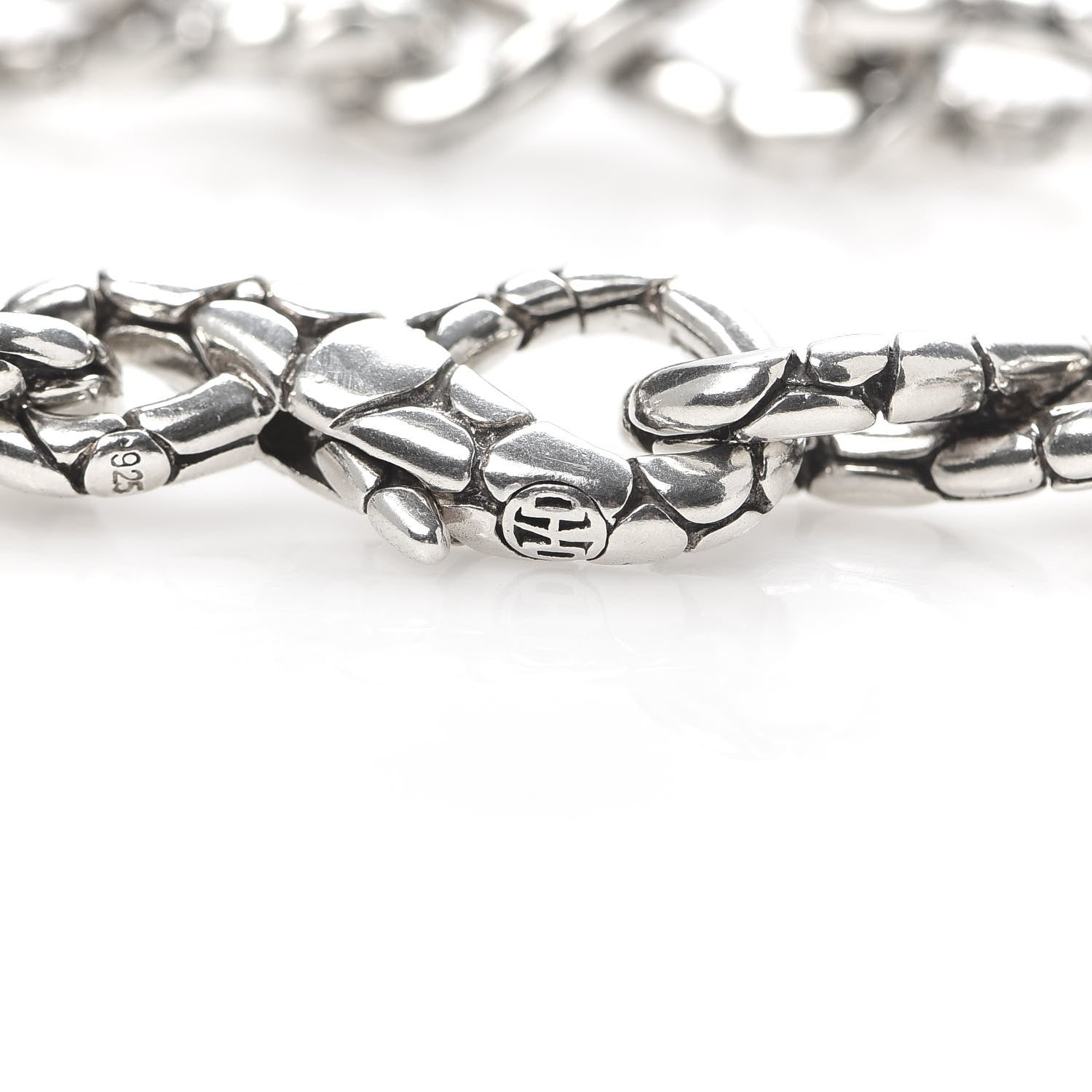 John Hardy Sterling Silver Kali Twist Link Necklace 5 of 6