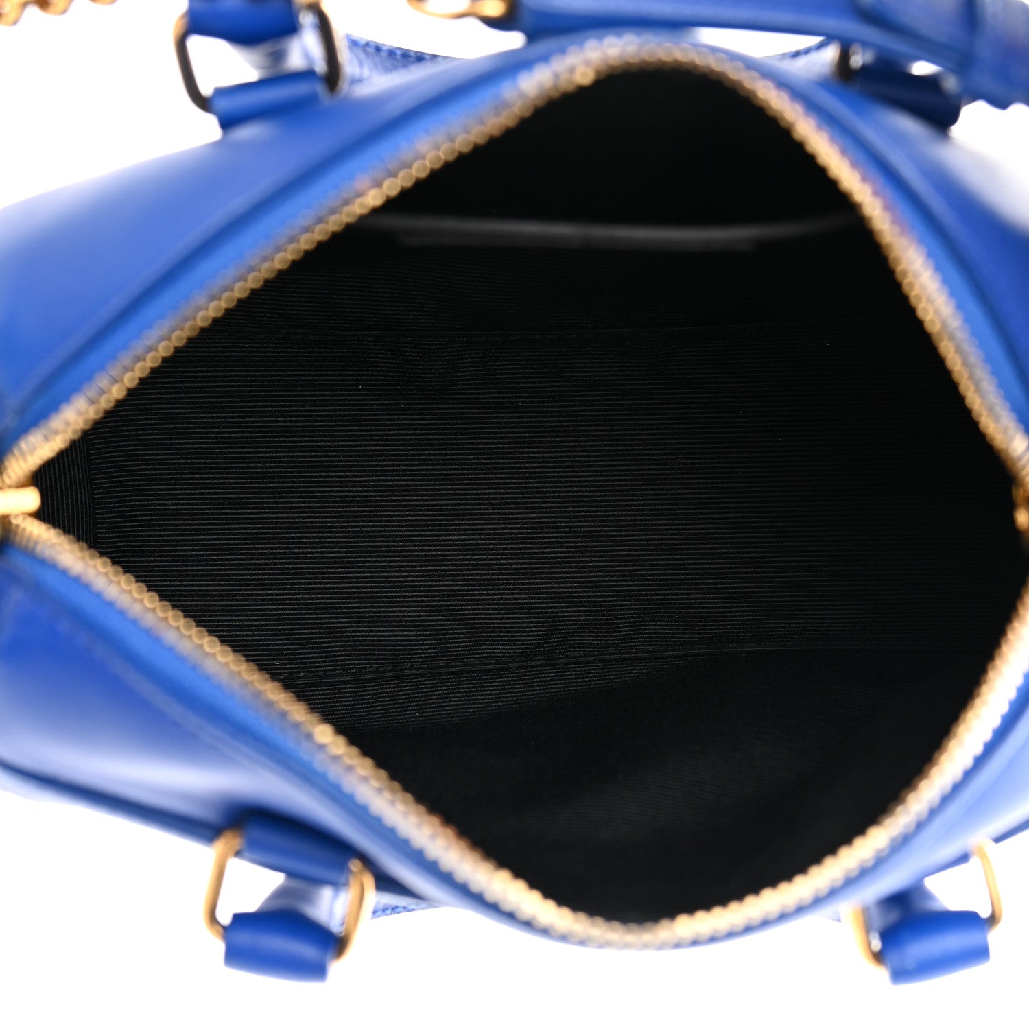 Saint Laurent Calfskin Toy Classic Duffle Blue 5 of 19