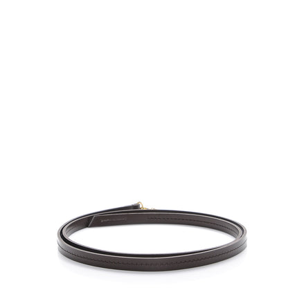 Louis Vuitton Calfskin 12mm Favorite Long Strap Brown 2 of 3