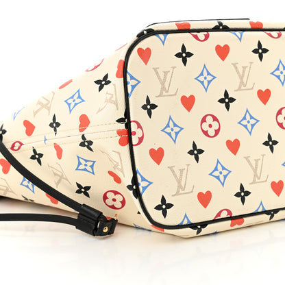 Louis Vuitton Game On Neverfull MM White 9 of 10