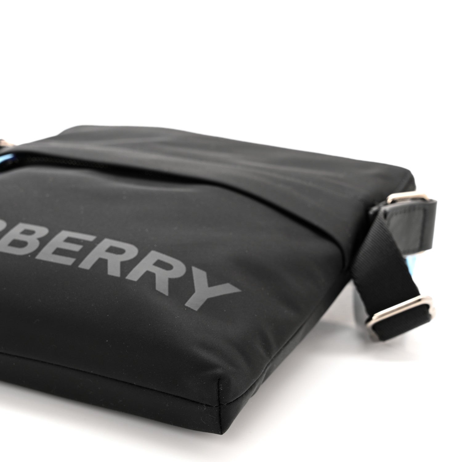 Burberry Econyl Logo Print Crossbody Bag Black 8 of 9