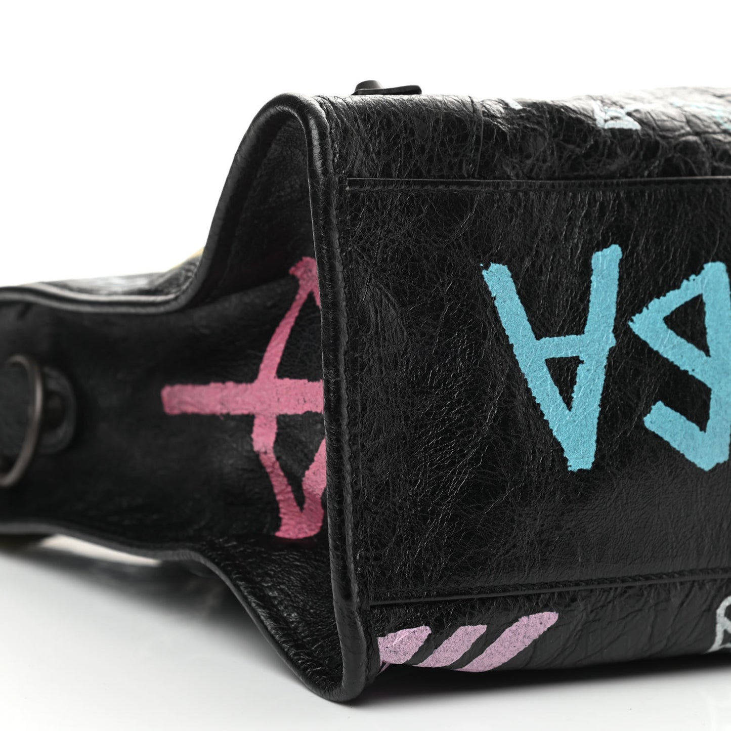 Agneau Graffiti All Over Classic Hardware City Black Multicolor