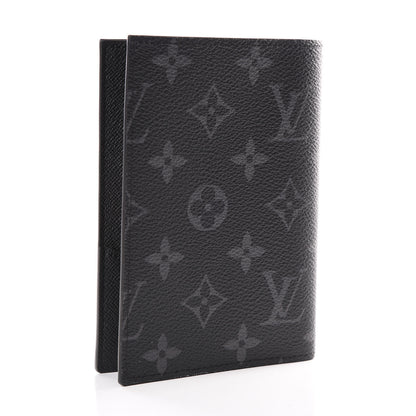 Louis Vuitton Monogram Eclipse Passport Cover 2 of 11