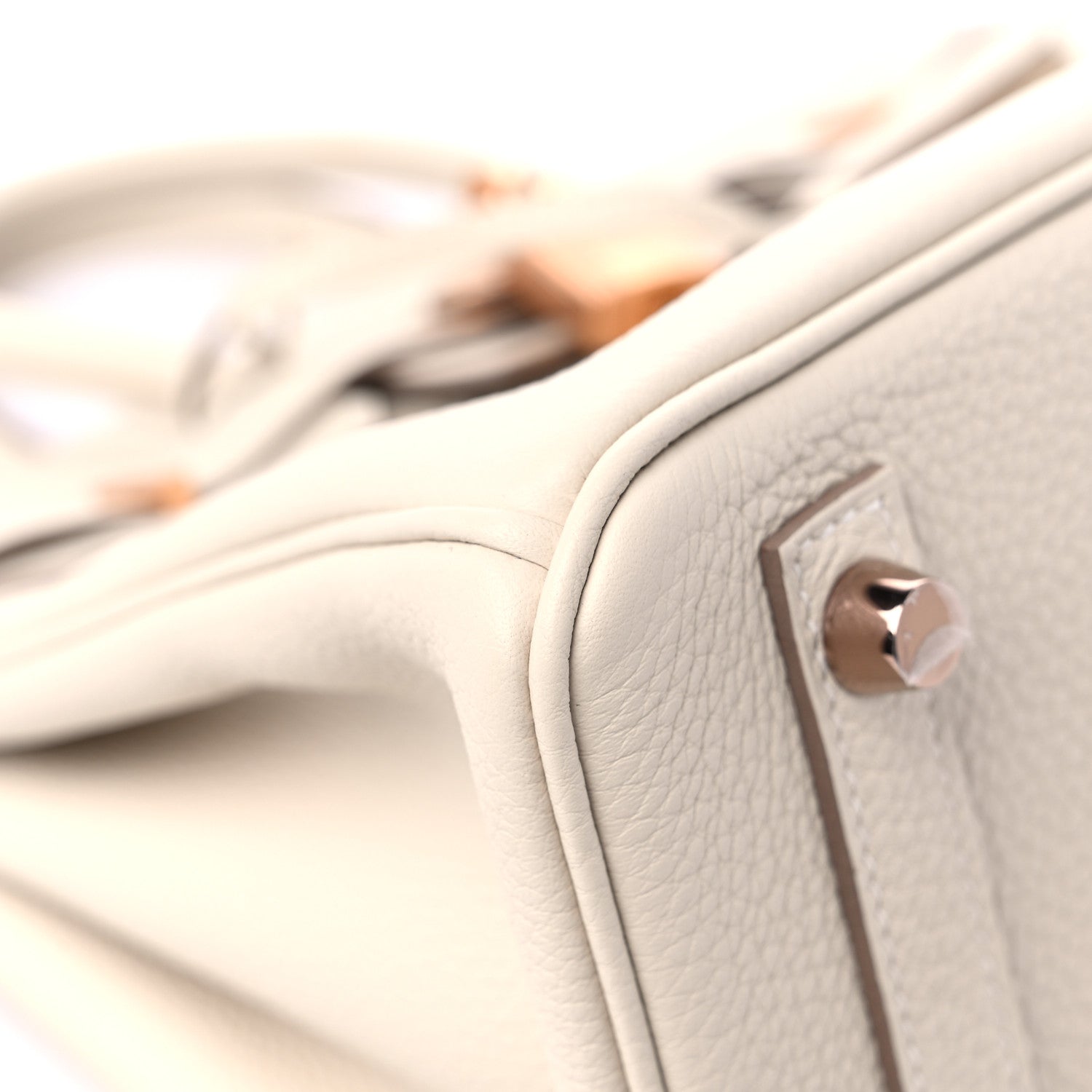 Hermes Togo Birkin 25 Craie 7 of 11