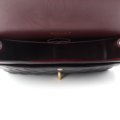 Chanel Lambskin Quilted Jumbo Double Flap Black 5 of 16