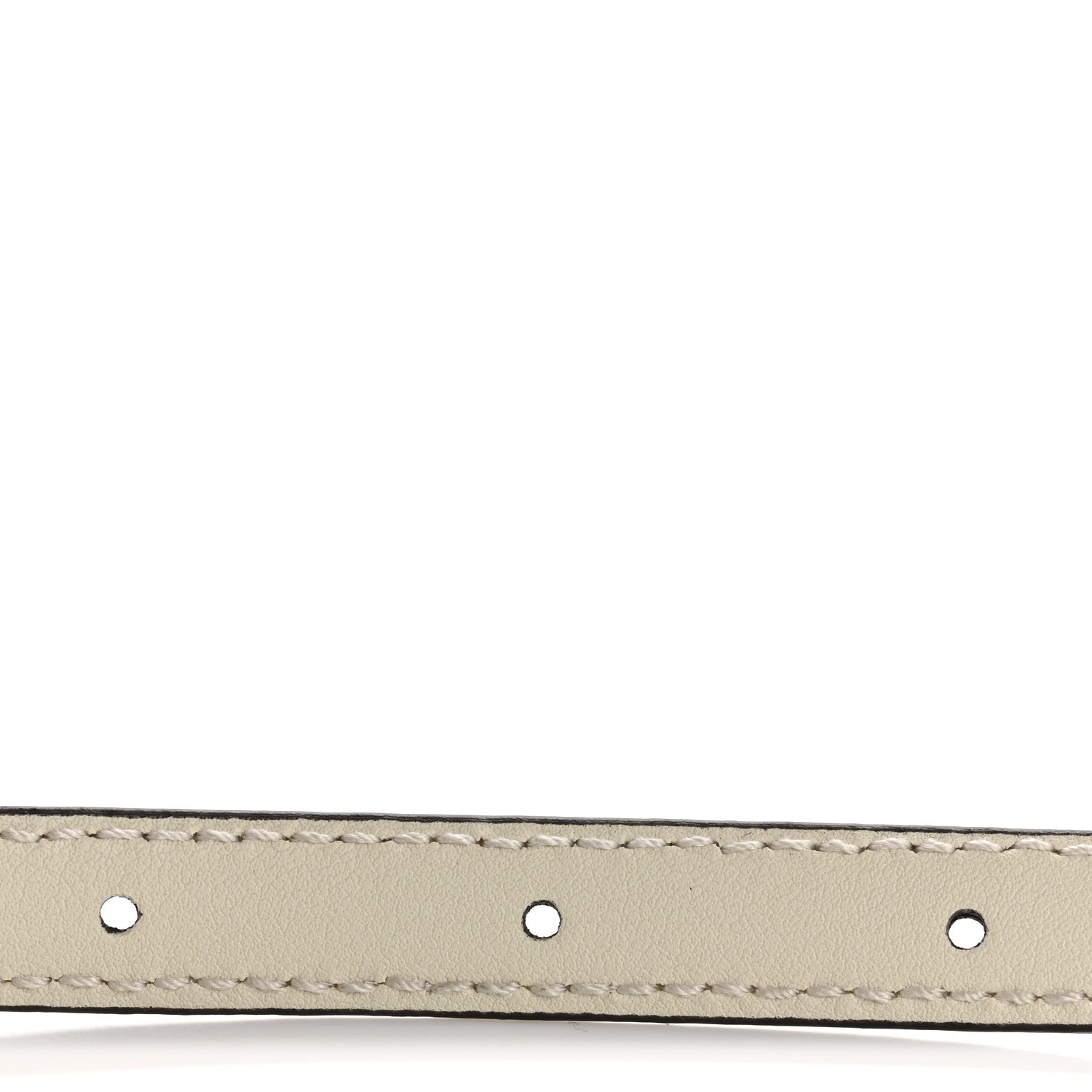 Gucci Patent Double G Thin Belt 100 40 Mystic White 4 of 6