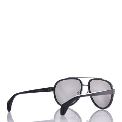 Gucci Acetate Aviator Sunglasses GG0447S Black 4 of 6