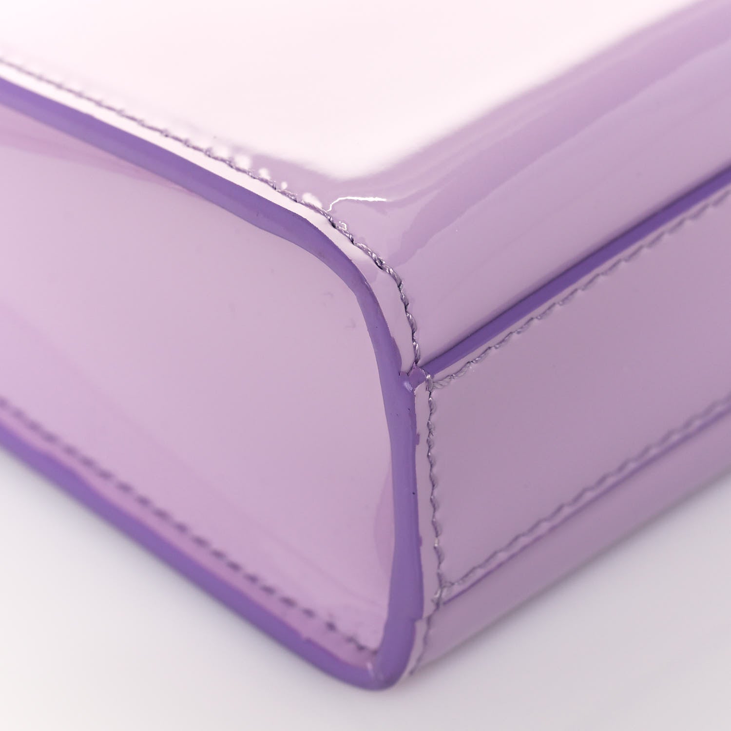 Givenchy Patent Calfskin Mini Vertical 4G Bag Lilac 8 of 11