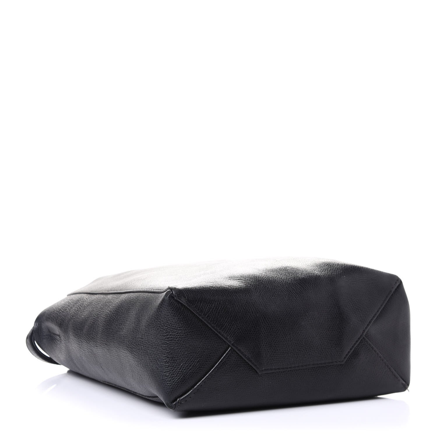 Celine Grained Calfskin Small Vertical Cabas Black 4 of 5