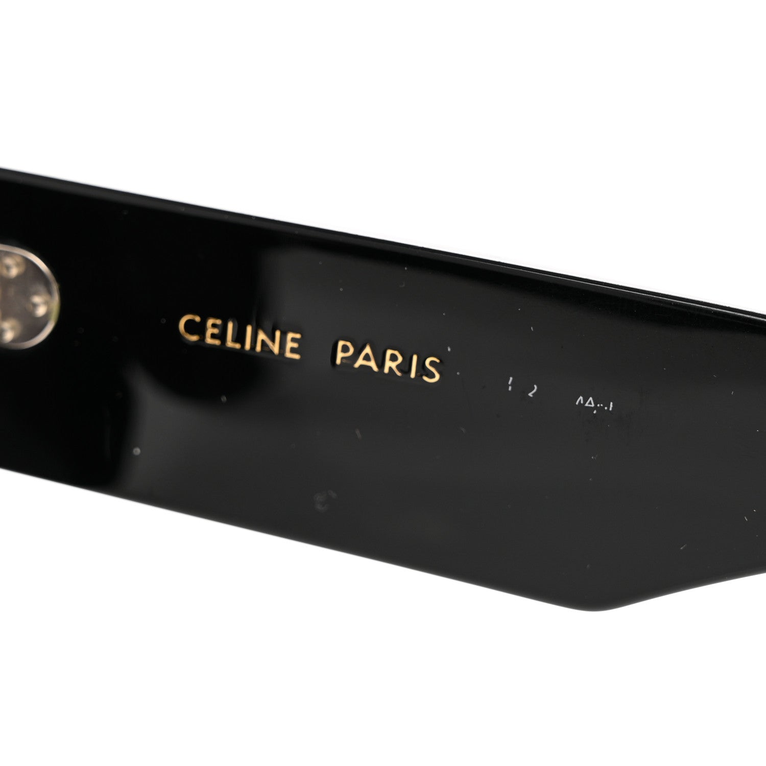 Celine Rectangular Sunglasses CL400921 Black 6 of 6