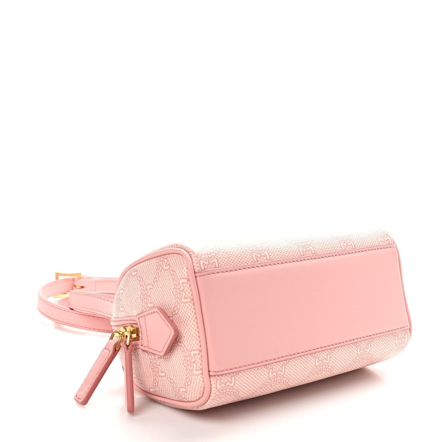 Lauretos Nappa Mini Ella Boston Bag Silver Pink