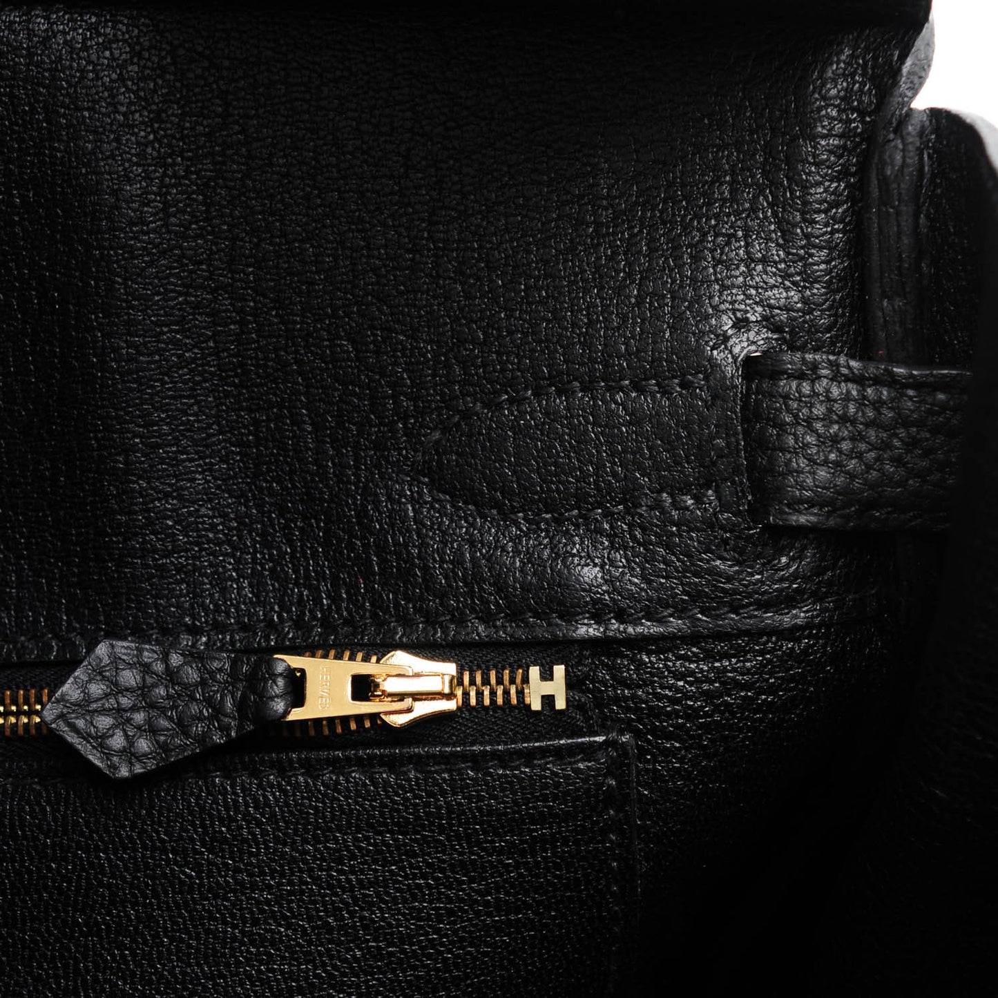 Togo Birkin 30 Black