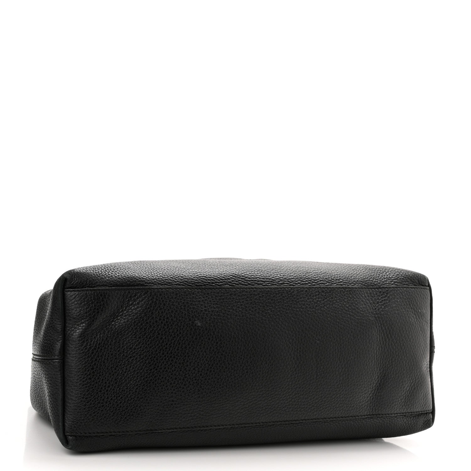 Gucci Pebbled Calfskin Medium Soho Chain Shoulder Bag Black 4 of 14
