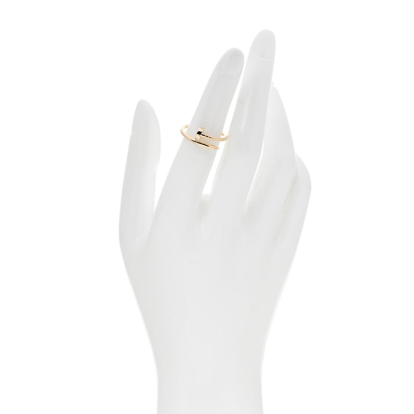 18K Yellow Gold Small Juste Un Clou Ring 50 5.25